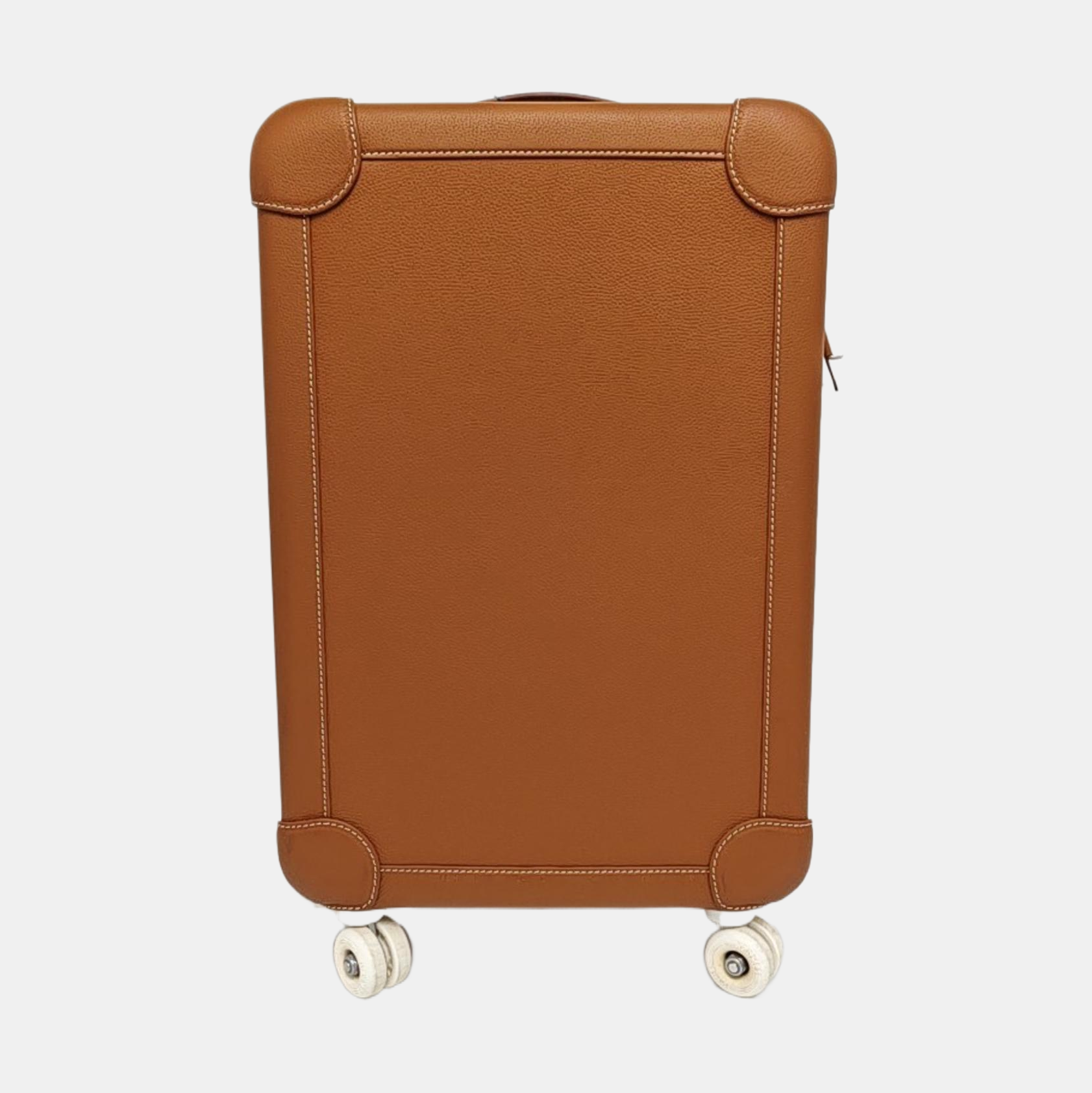 Calfskin Luggage Brown
