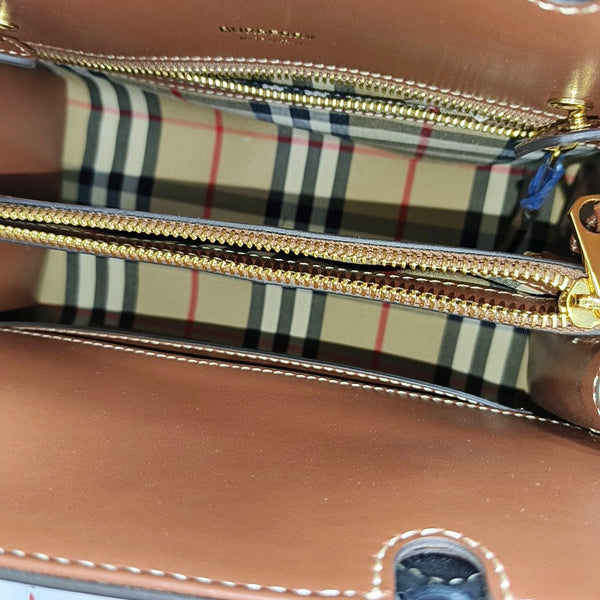Title Mini Calfskin Black