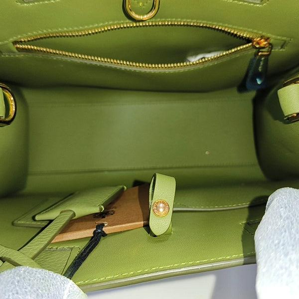 Frances Mini Calfskin Green