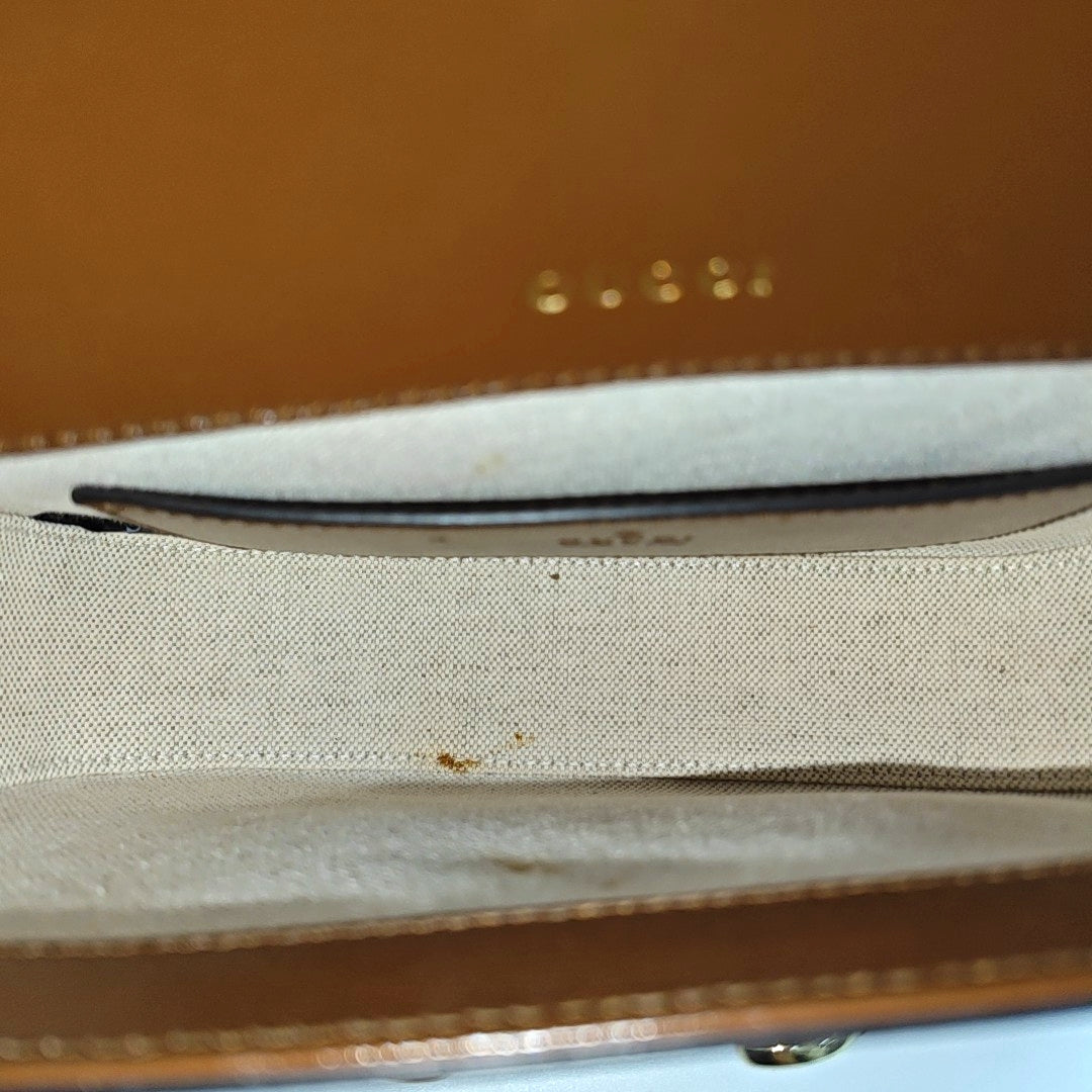 Horsebit 1955 Mini Coated Canvas Beige