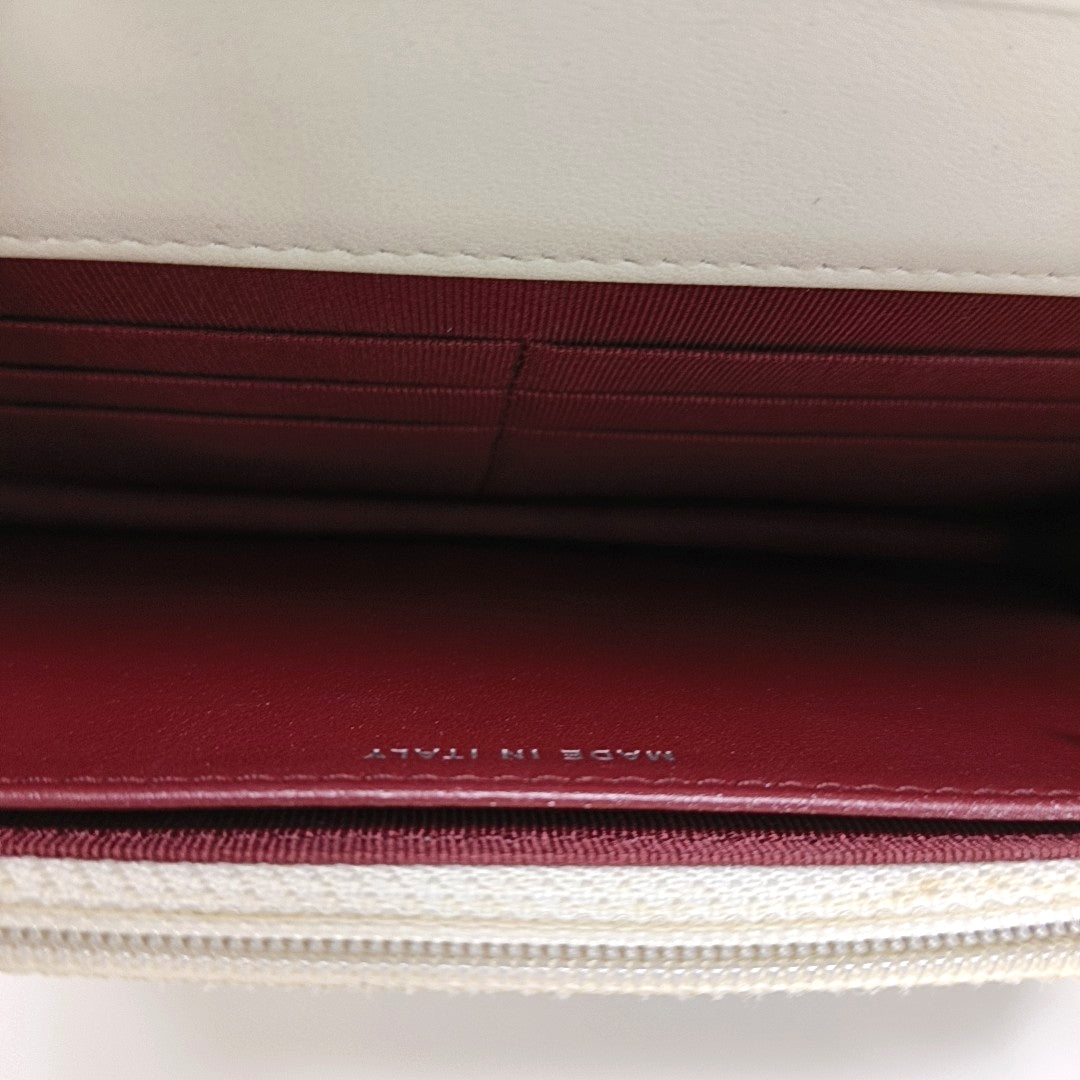 WOC Quilted Calfskin White