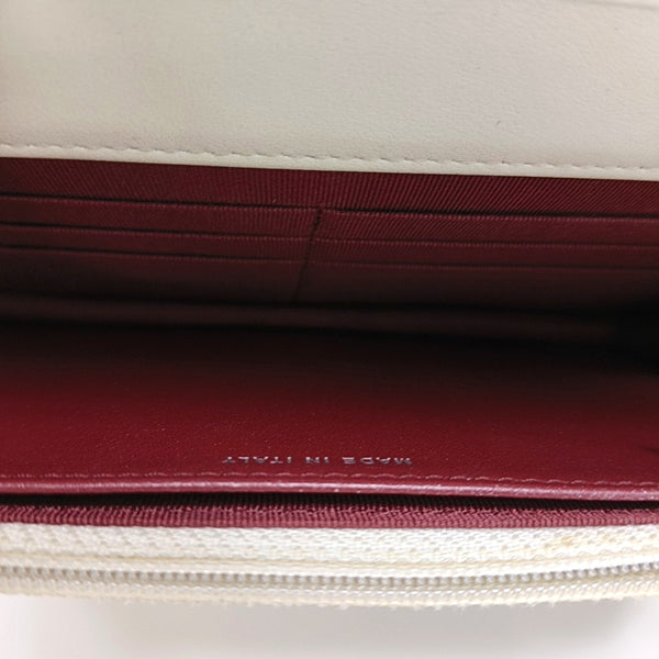 WOC Quilted Calfskin White