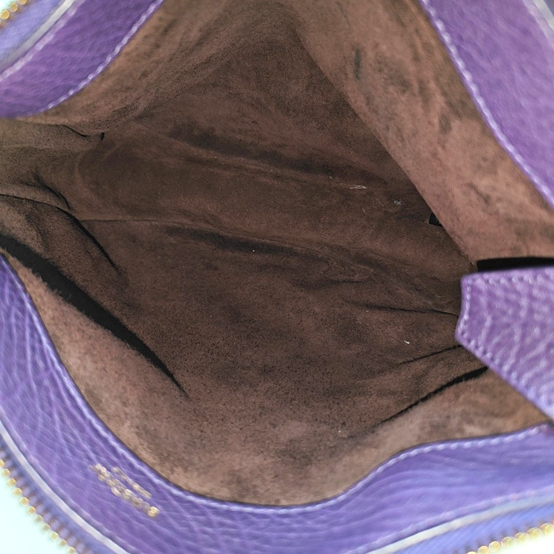 Canterbury Small Calfskin Purple