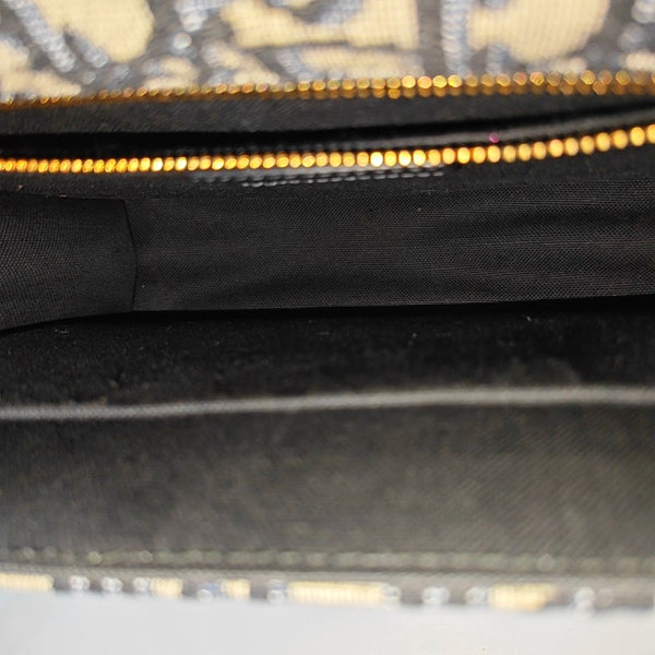 30 Montaigne Oblique Canvas Blue