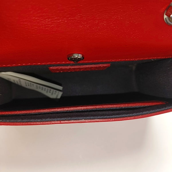 Calfskin Shoulder Bag Mini Red
