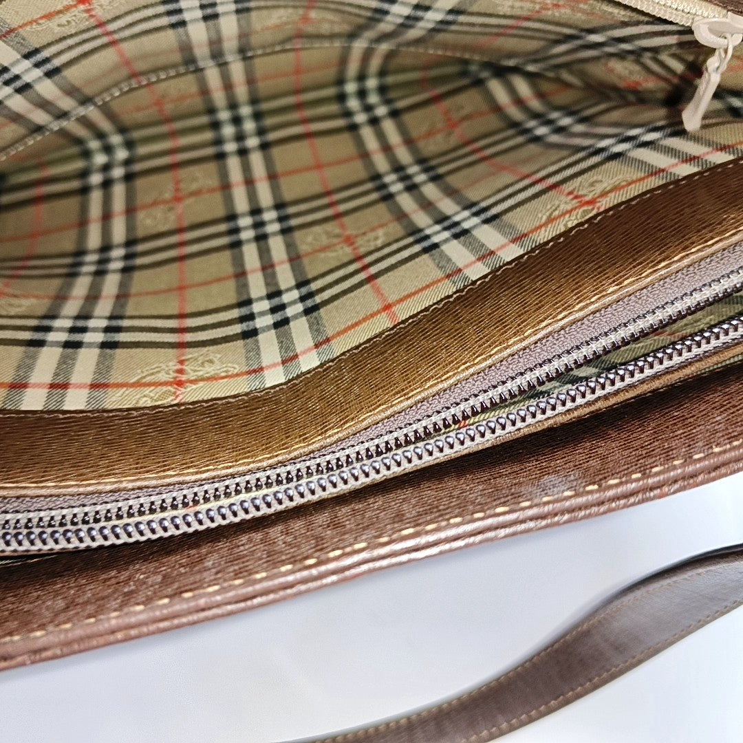 Authenticated pre-owned  Canterbury Mini Calfskin Brown - Tote Bag at Looply