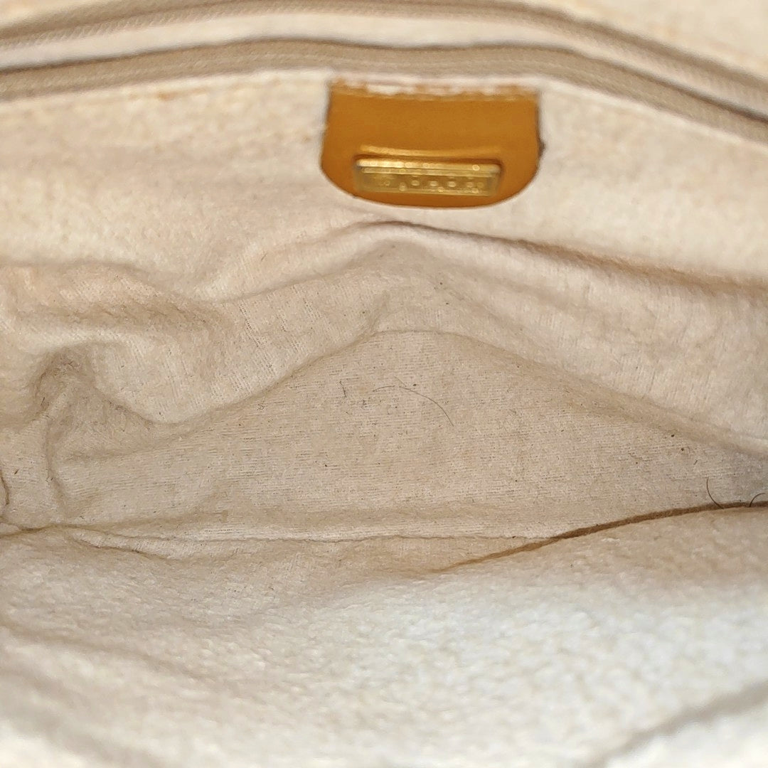 Monogram Coated Canvas Shoulder Bag Brown