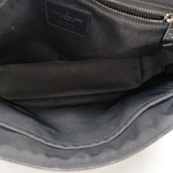 VOYAGER PM Monogram Coated Canvas Black