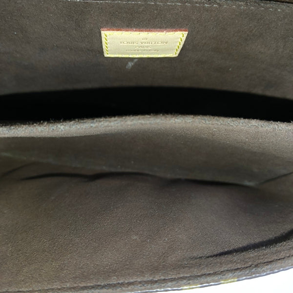MÉTIS MM Monogram Coated Canvas Brown