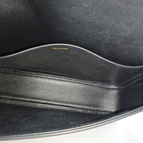 TRIOMPHE Small Calfskin Black