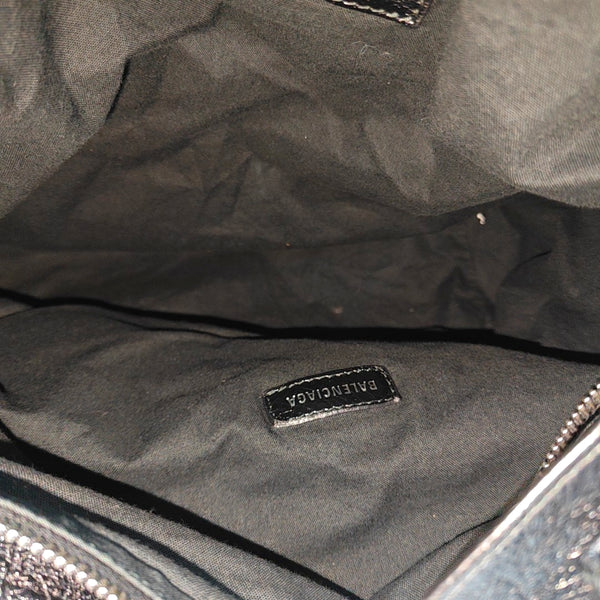 Lambskin Tote Bag Black