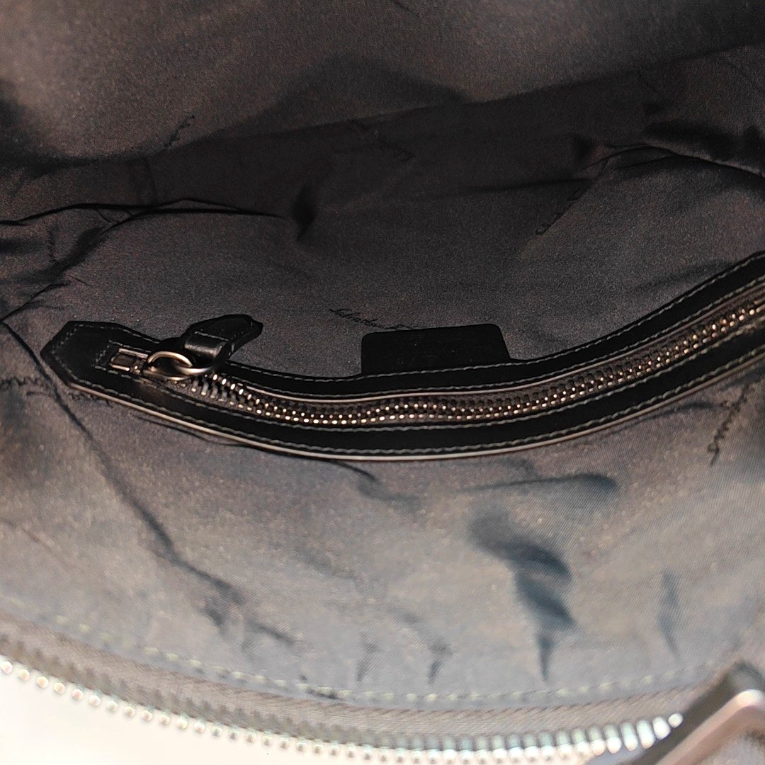 Calfskin Shoulder Bag Black