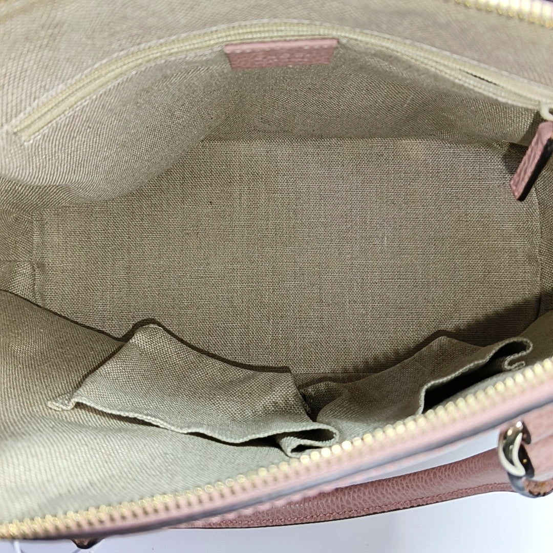 Calfskin Tote Bag Pink