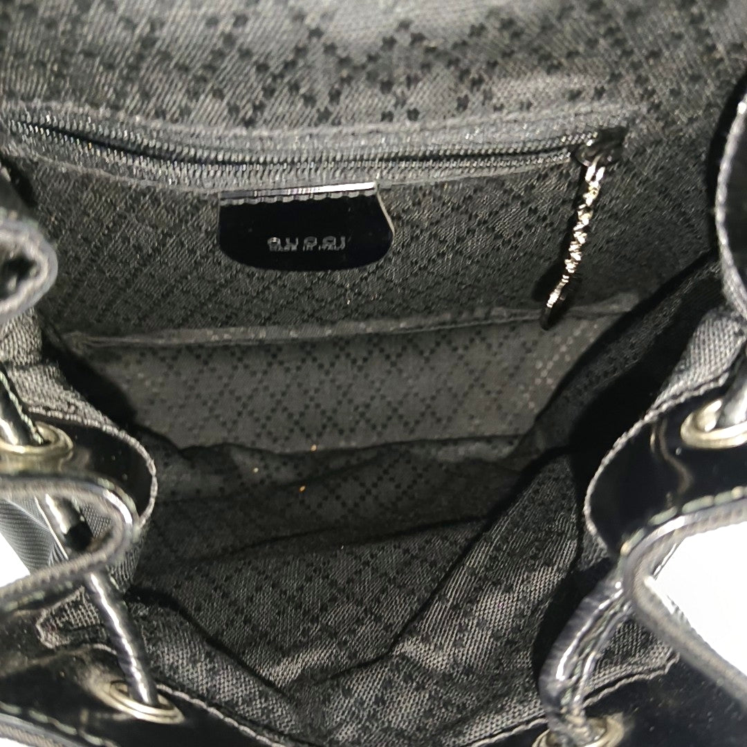 Canvas Backpack Black