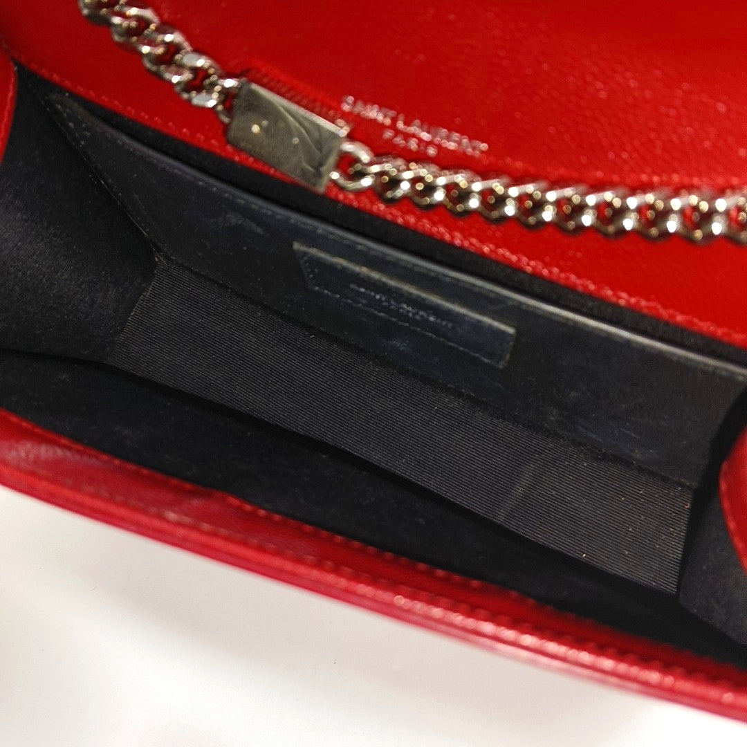 KATE Small Calfskin Red