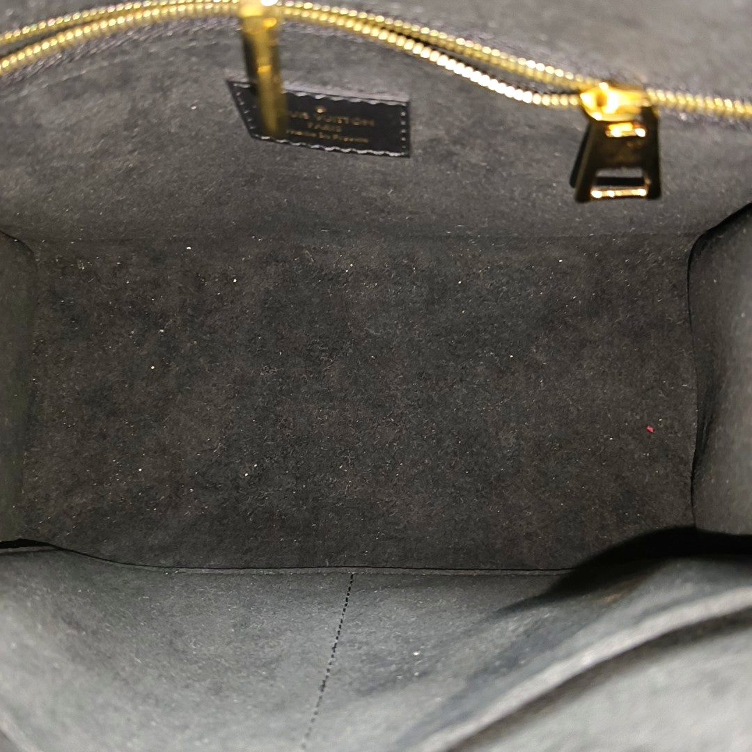 ONTHEGO PM Monogram Calfskin Black
