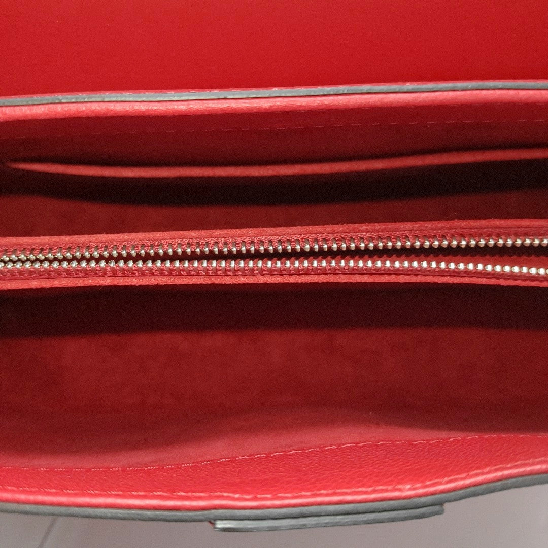 VERY Monogram Calfskin Red