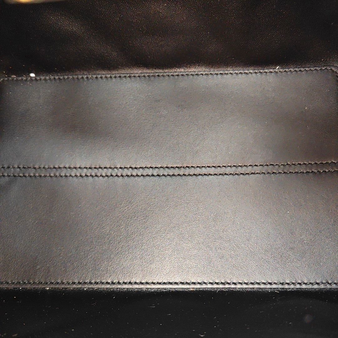 Toujours Small Cannage Calfskin Black