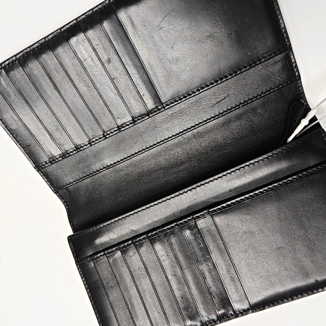 Calfskin Wallet Black