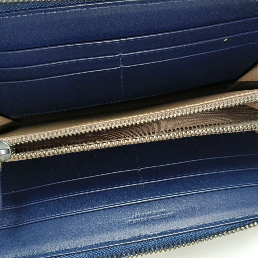 Calfskin Wallet Blue