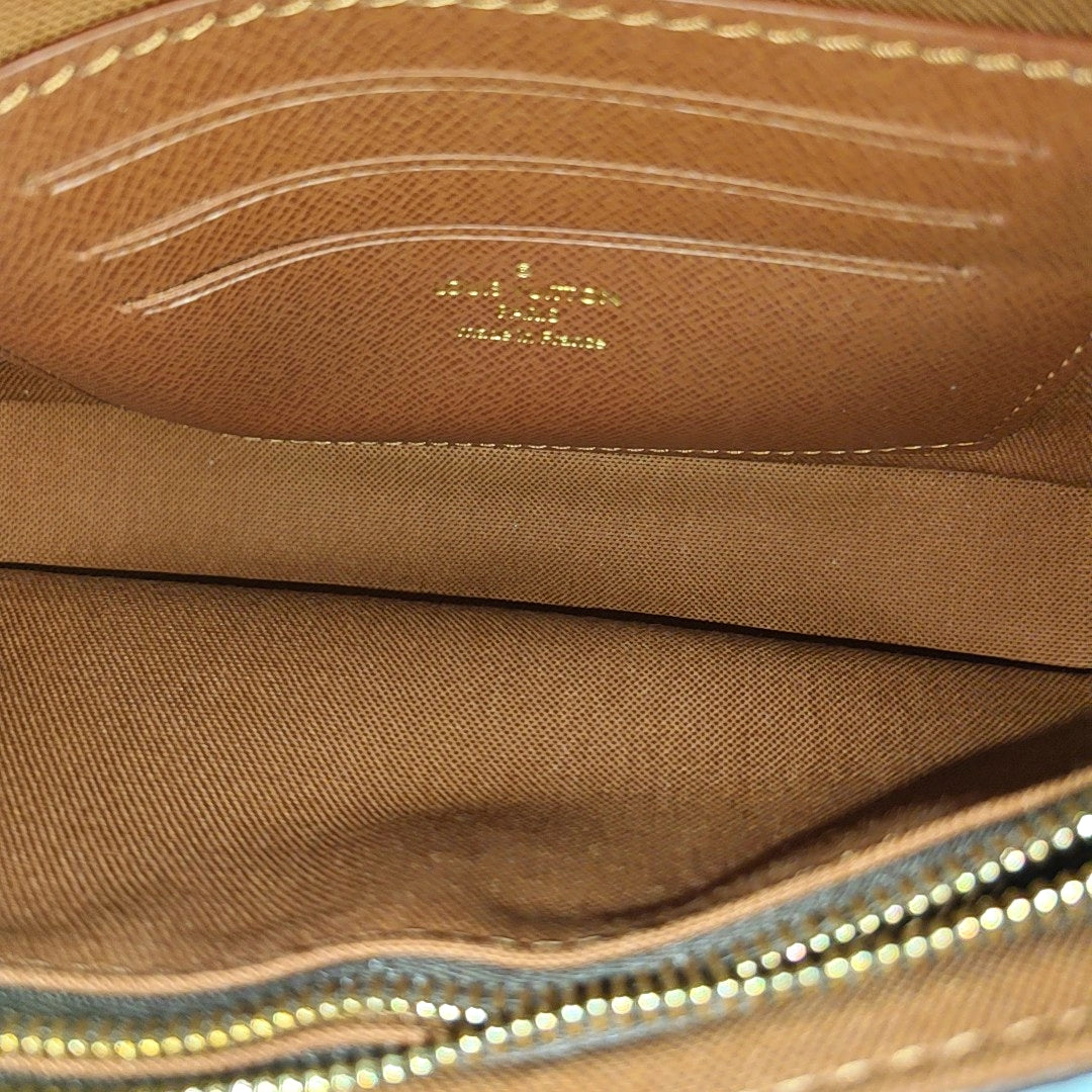 IVY Monogram Coated Canvas Brown