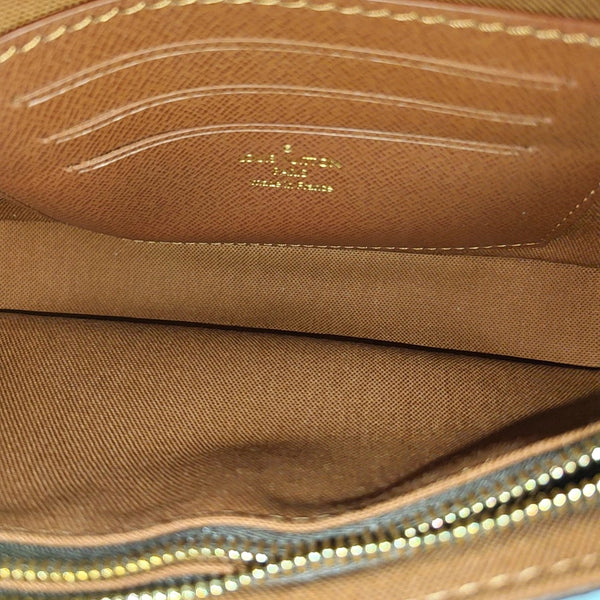 IVY Monogram Coated Canvas Brown
