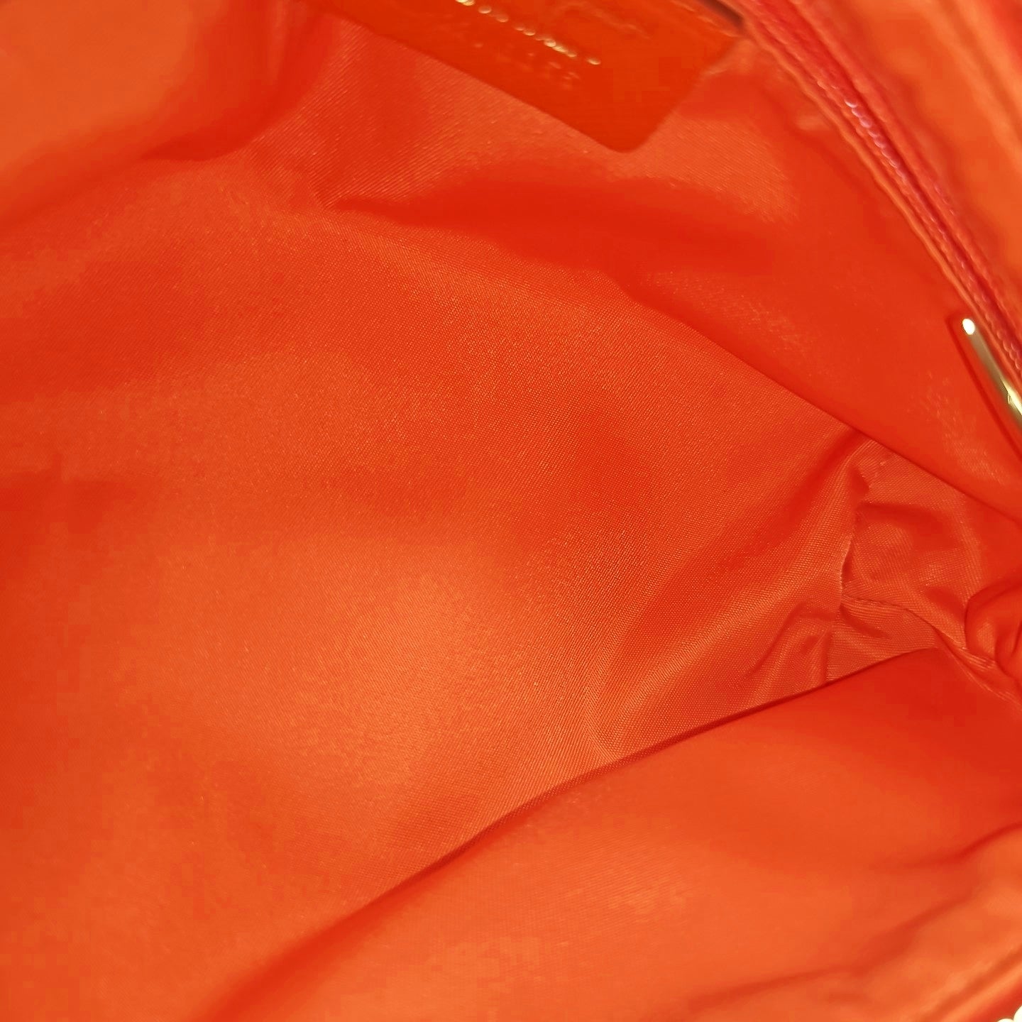 Nylon Clutch Orange