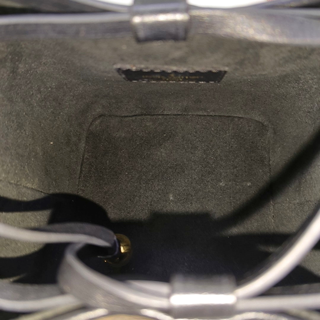 NOÉ PURSE LV CHARMS Monogram Coated Canvas Brown