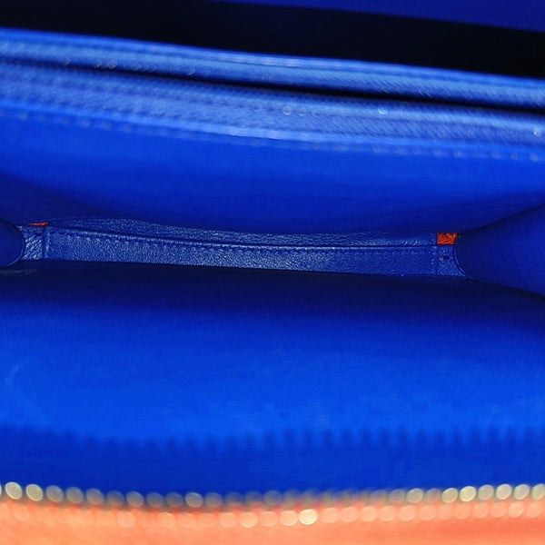 Authenticated pre-owned  FILIGREE Small Quilted Grained Calfskin Blue - Shoulder Bag at Looply