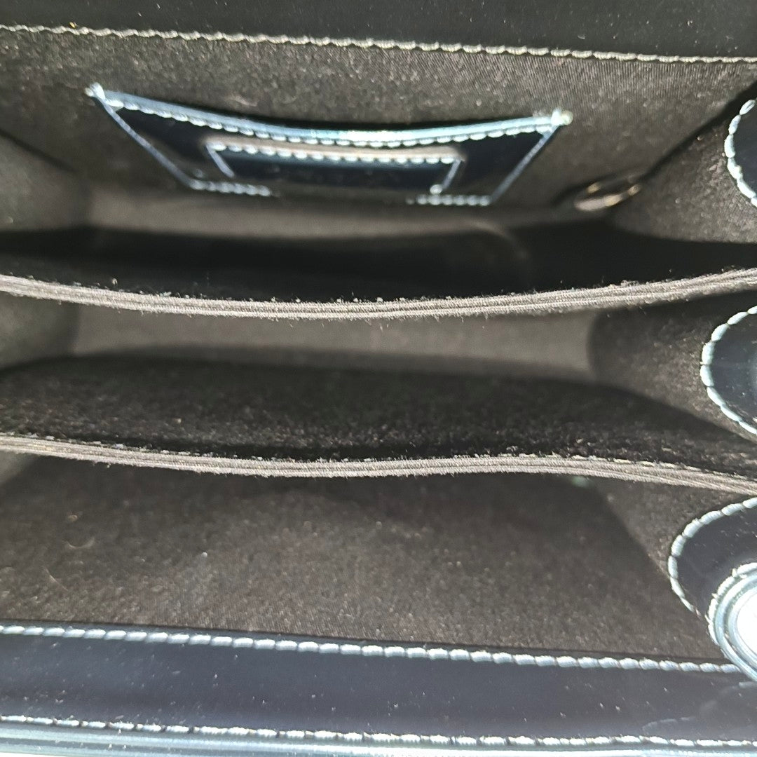 SERPENTI FOREVER Small Calfskin Blue