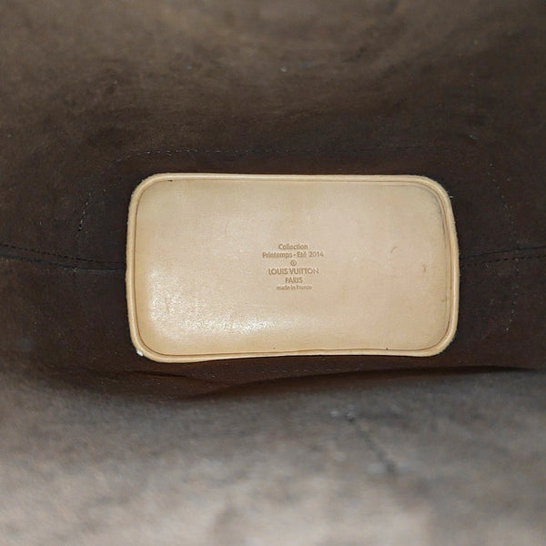 NN14 Monogram Coated Canvas Brown
