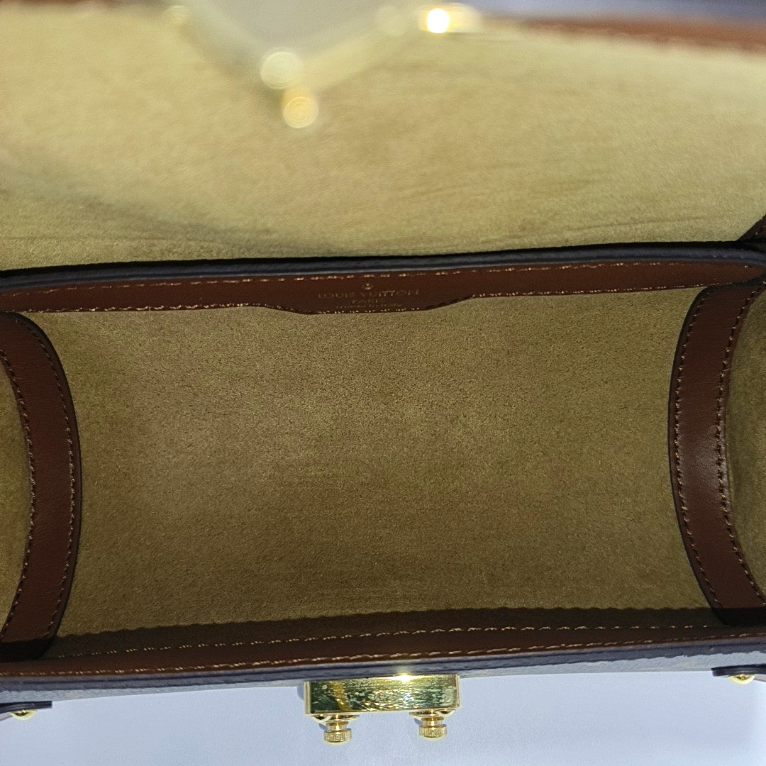 PAPILLON 19 Monogram Coated Canvas Brown