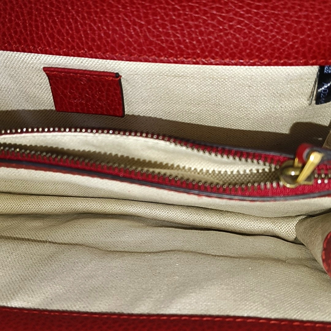 Dionysus Medium Calfskin Red