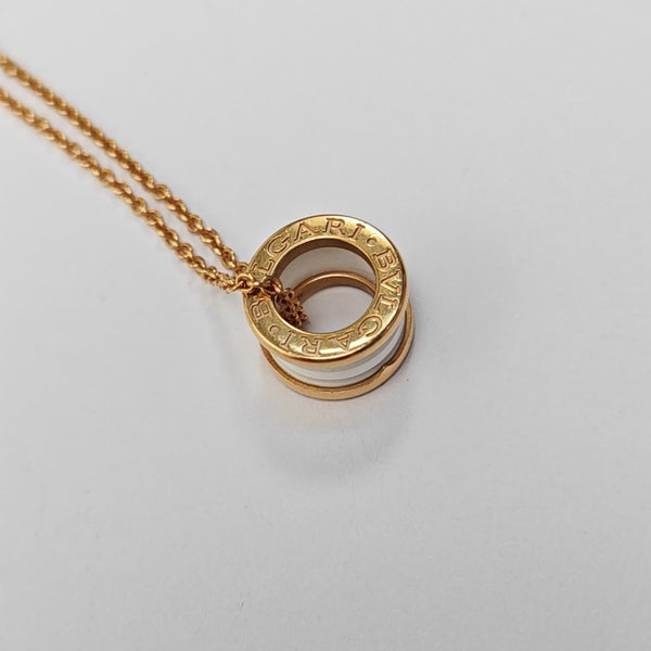 B.ZERO1 18k Rose Gold Necklace