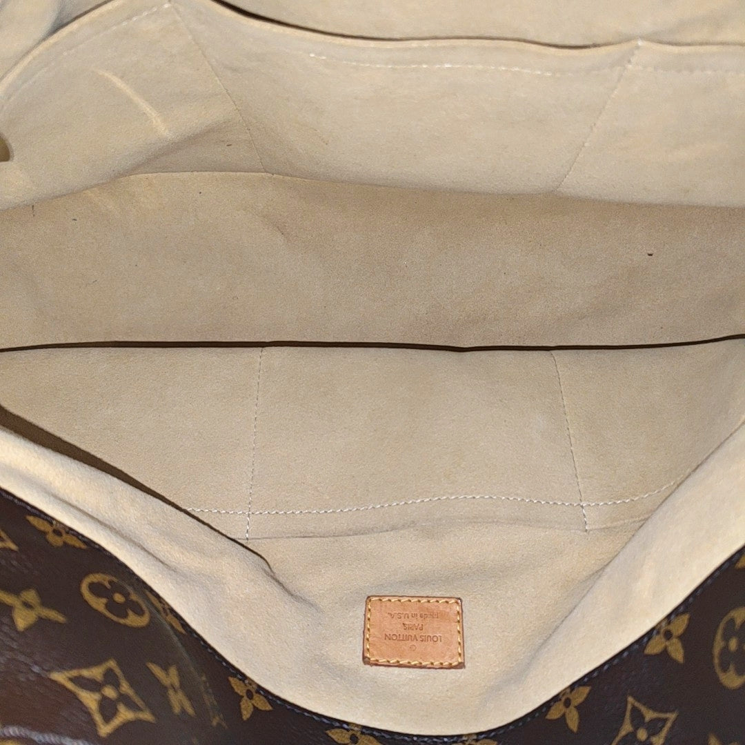 ARTSY MM Monogram Coated Canvas Brown