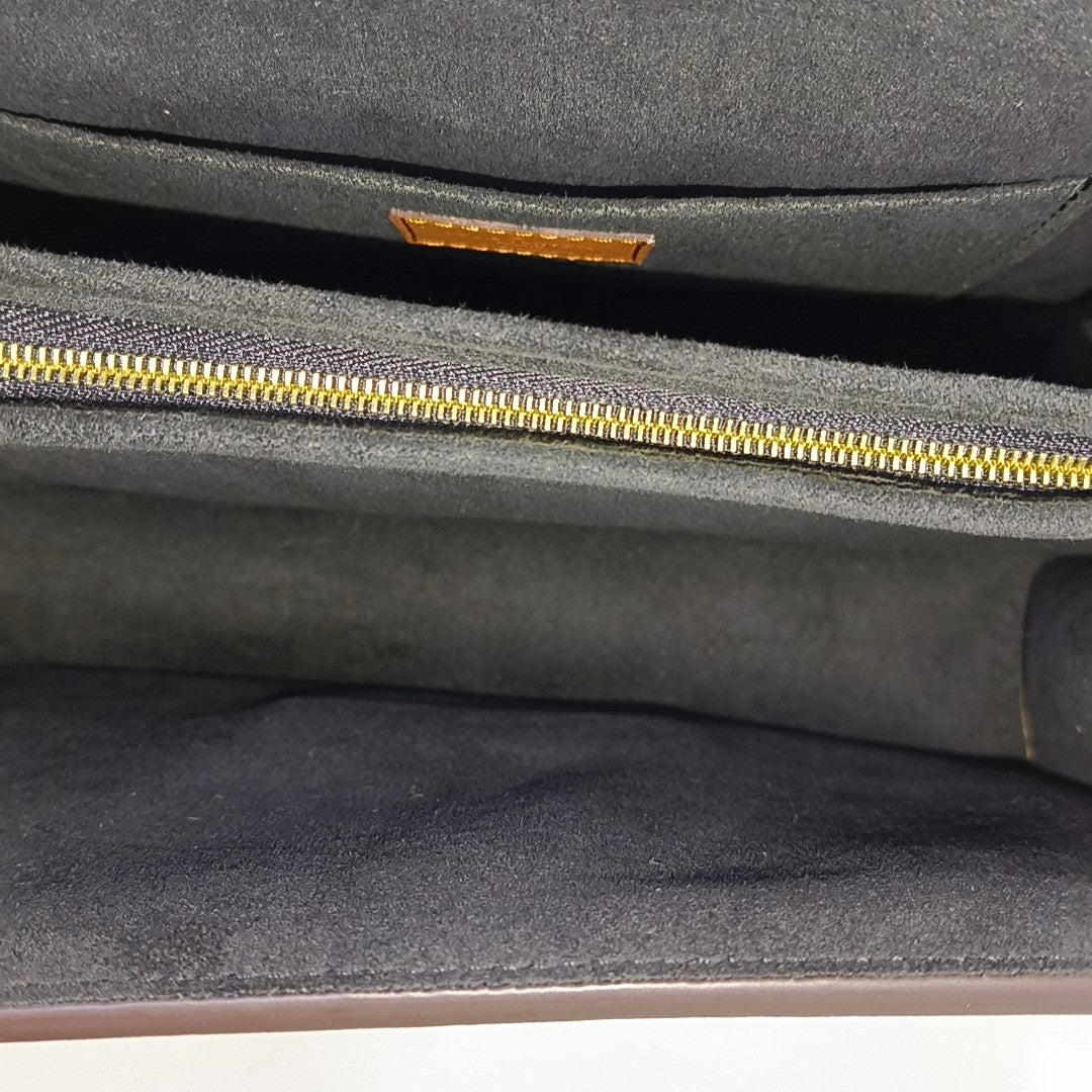 DAUPHINE MM Monogram Coated Canvas Brown