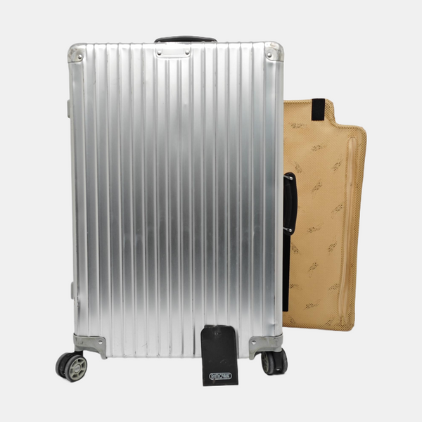 Special Material Luggage Silver