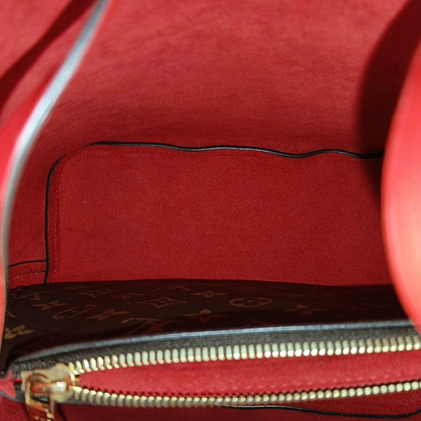 NÉONOÉ MM Monogram Coated Canvas Brown