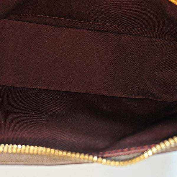 BOULOGNE Monogram Coated Canvas Brown