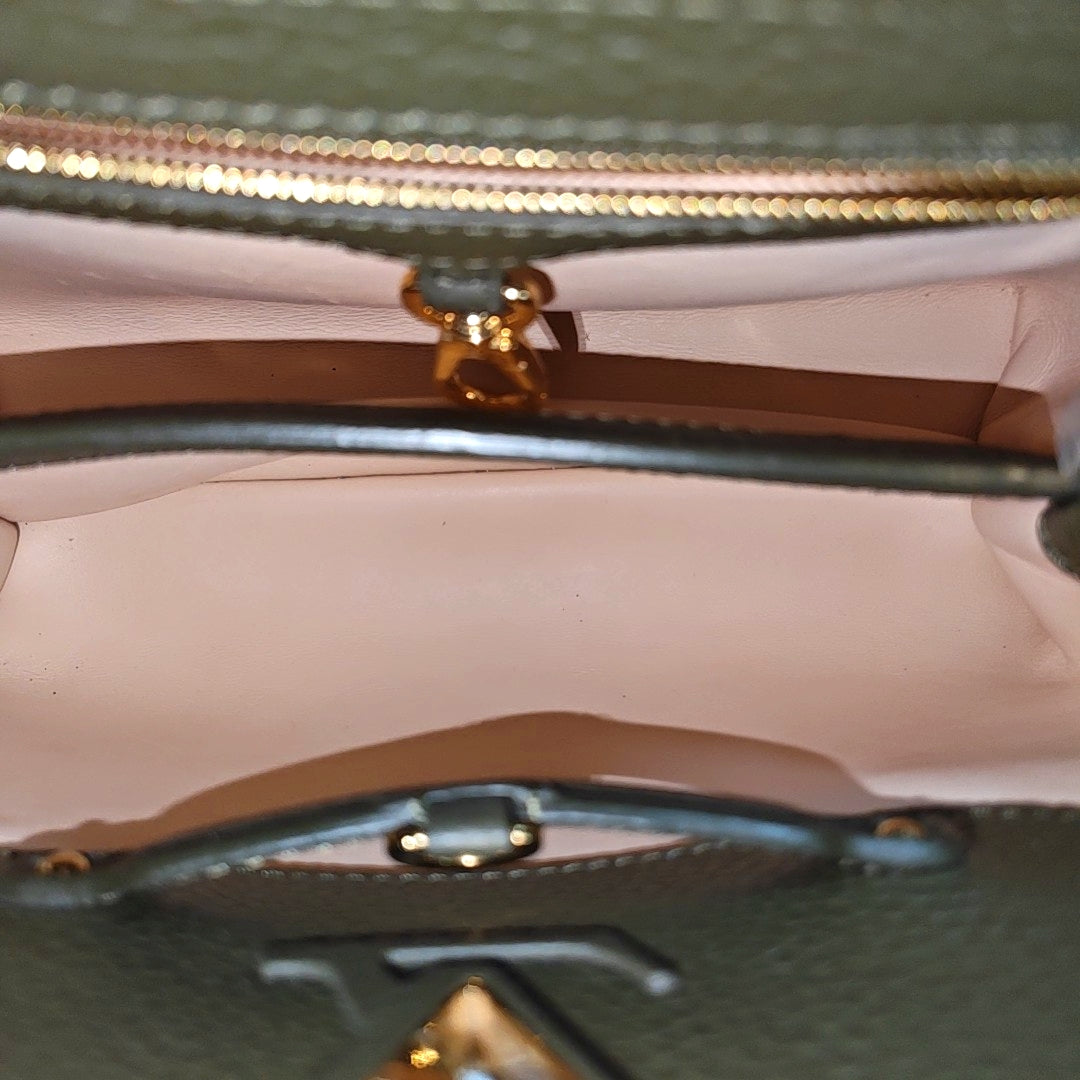 CAPUCINES BB Calfskin Green