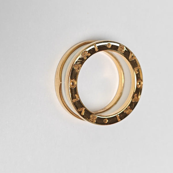 B.ZERO1 18k Rose Gold Ring EU 50