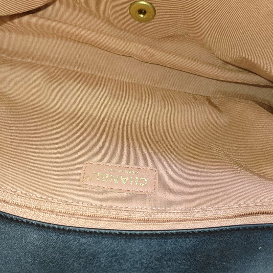 Fabric Shoulder Bag Black