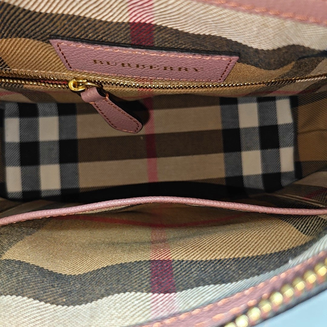 Helmsley Small Calfskin Beige