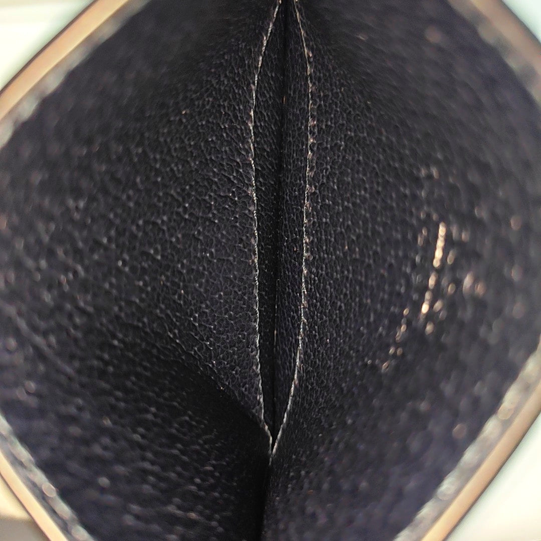 Calfskin Card Holder Blue