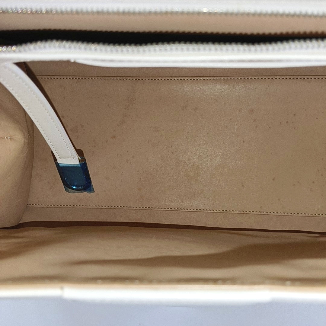 Brillant Calfskin White