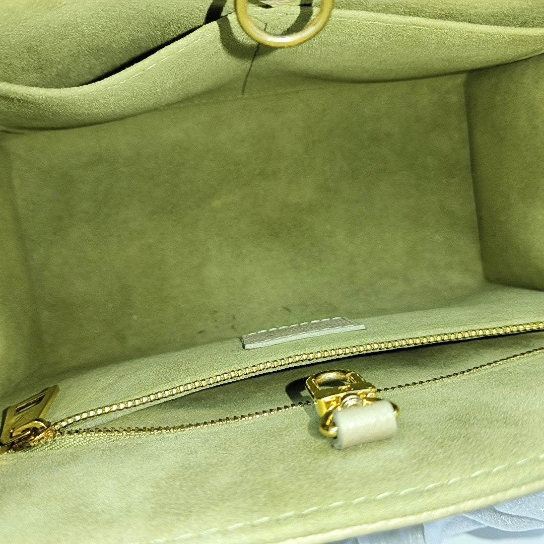 ONTHEGO PM Monogram Calfskin Green