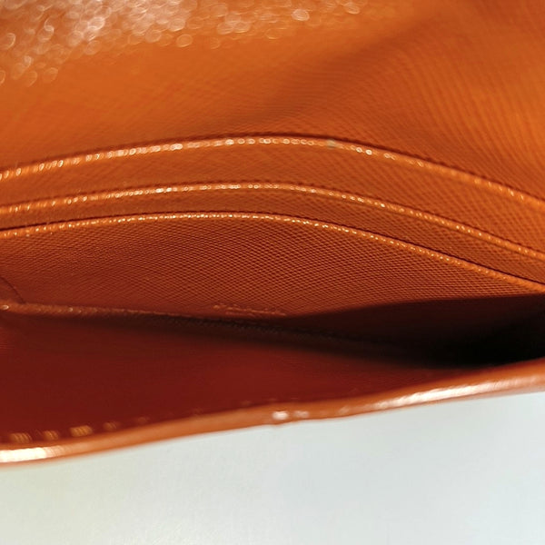 Calfskin Wallet Orange