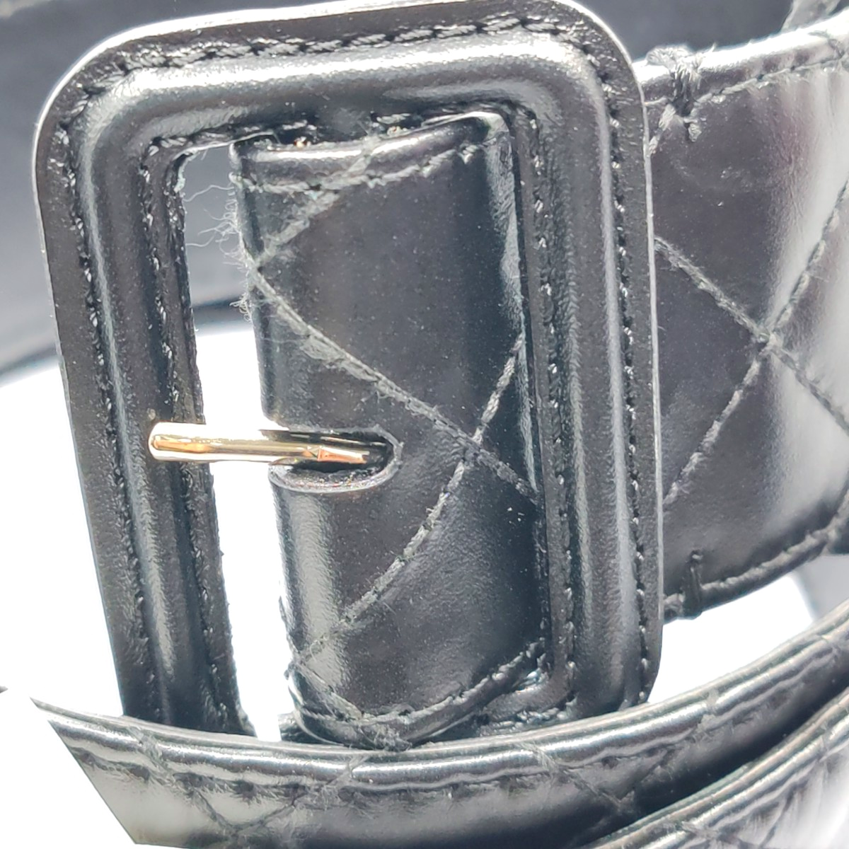 Black Leather Belt