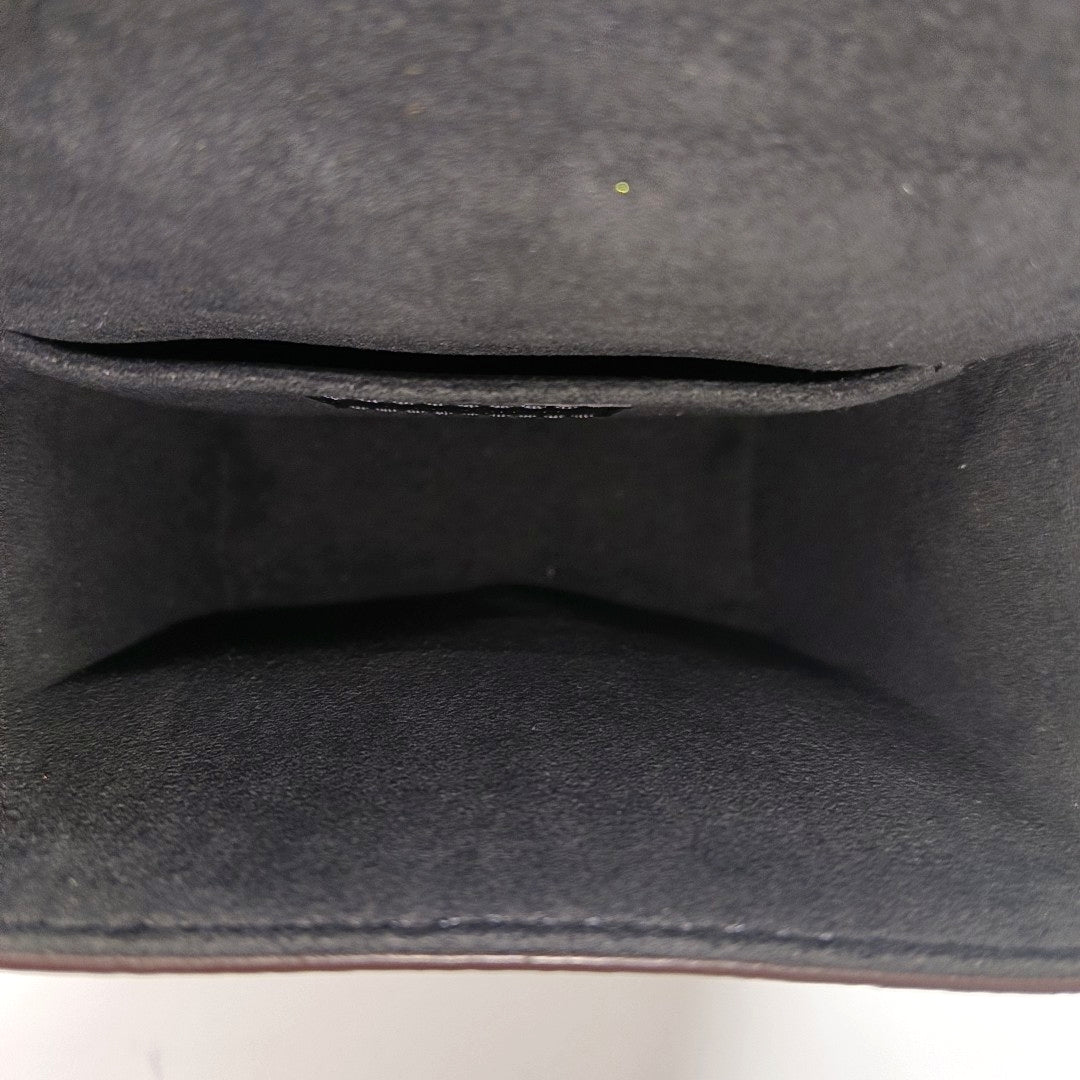 CAMERA BOX Monogram Coated Canvas Brown