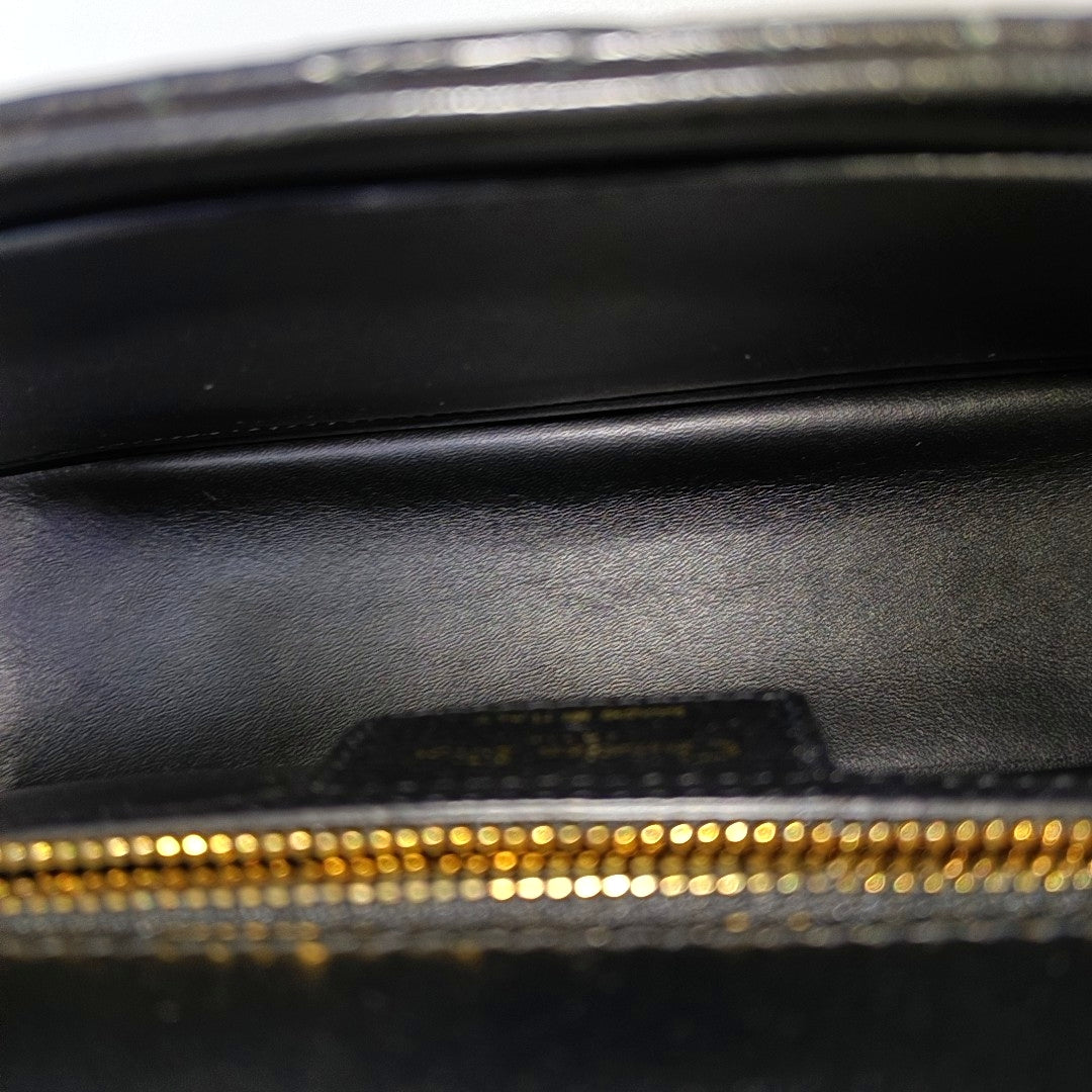 Dior Caro Medium Cannage Calfskin Black